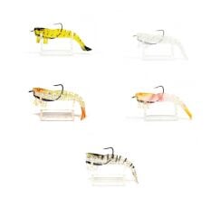 Captain 3064 Silikon Karides 3D 8,5 cm Suni Yem 8gr 5 'li Set