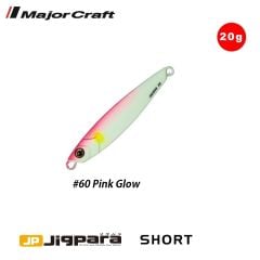 Major Craft Jigpara Short JPS-20gr 62mm #60 Pink Glow