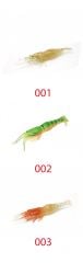Captain 3057 Silikon Karides 6.5cm Suni Yem 5'li Paket