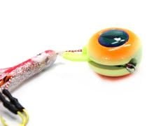 Captain 3644 Cornea UV 3D Eye 100gr Tai Rubber Slider Jig