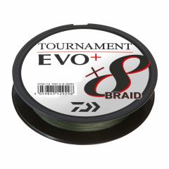 Daiwa Tournament EVO+ 8B Dark Green İp Misina (270m) Kalınlık: 0,14 mm