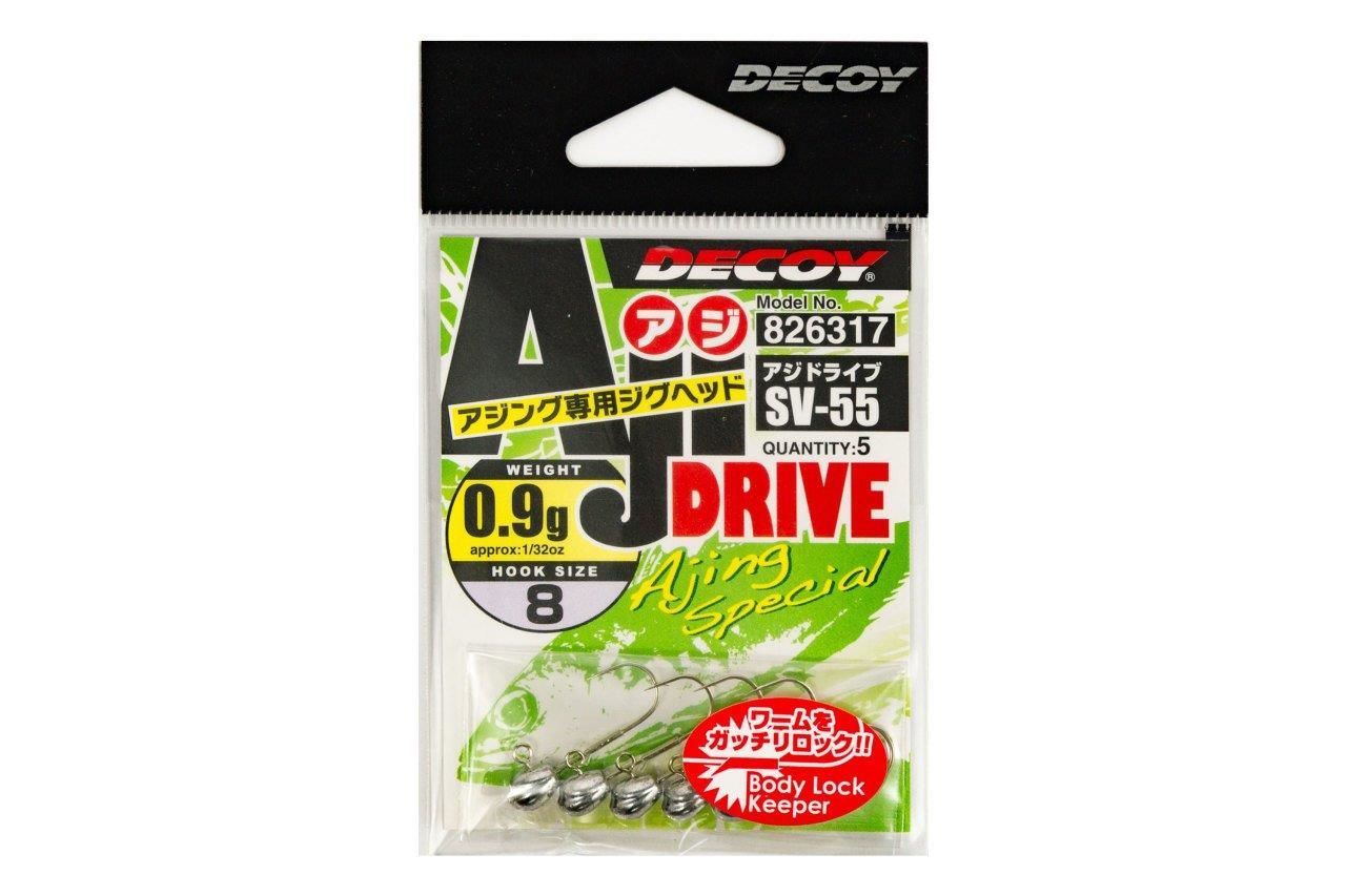 Decoy SV-55 Aji Drive Jighead iğne no:8 - 1,2 gr
