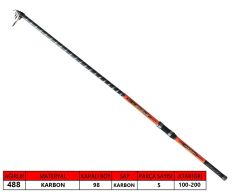 Captain 1696 Method 420cm Tele Surf Kamış 100-200gr  Atar