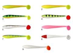 Mutant 3534 Typoon Soft 12cm Levrek Silikonu 5'li Paket Suni Yem