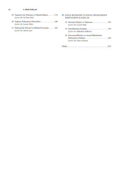 Kaplan & Sadock Psikiyatride Sınavlar İçin Değerlendirme ve Gözden Geçirme Rehberi