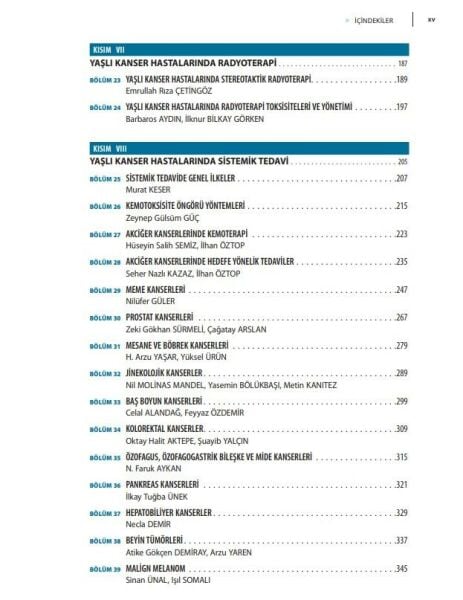 Geriatrik Onkoloji - Collection Edition