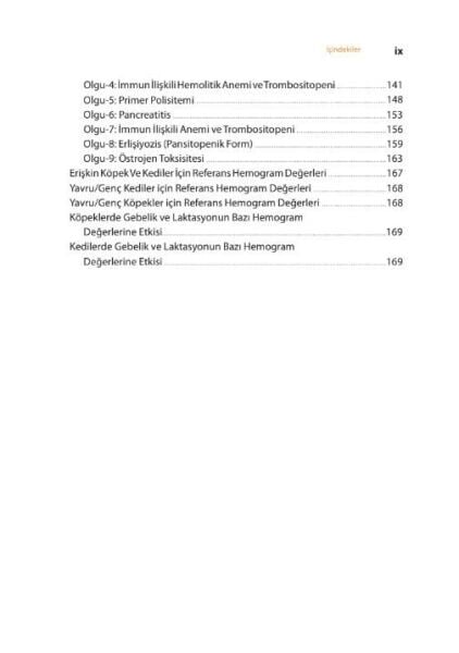 Köpek ve Kedilerde Hemogram Klinisyen Yaklaşımı