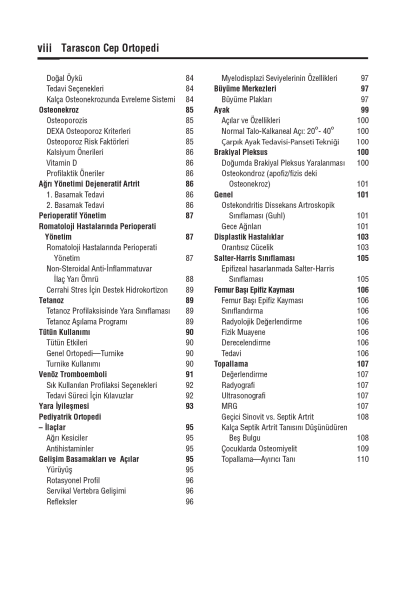 Tarascon Cep Ortopedi