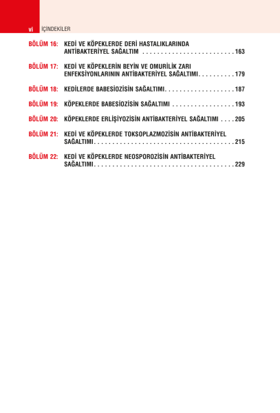 Kedi ve Köpeklerin Enfeksiyon Hastalıklarında Antibakteriyel Sağaltım