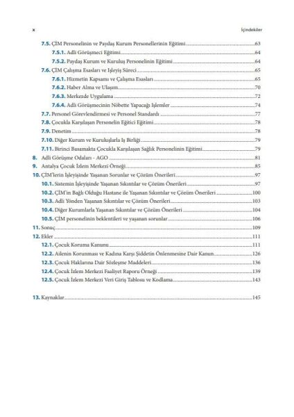 Türkiye’de Çocuk İzlem Merkezleri ve Antalya Çocuk İzlem Merkezi Deneyimi