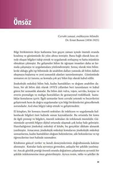 Jinekolojik Onkoloji El Kitabı: Temel Yaklaşım ve Uygulamalar