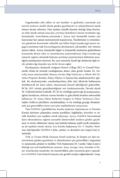 NANDA - Hemşirelik Tanıları: Tanımlar & Sınıflandırma 2024-2026