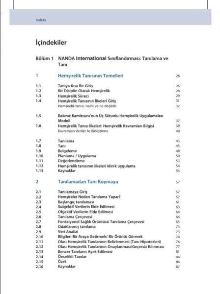 NANDA - Hemşirelik Tanıları: Tanımlar & Sınıflandırma 2024-2026