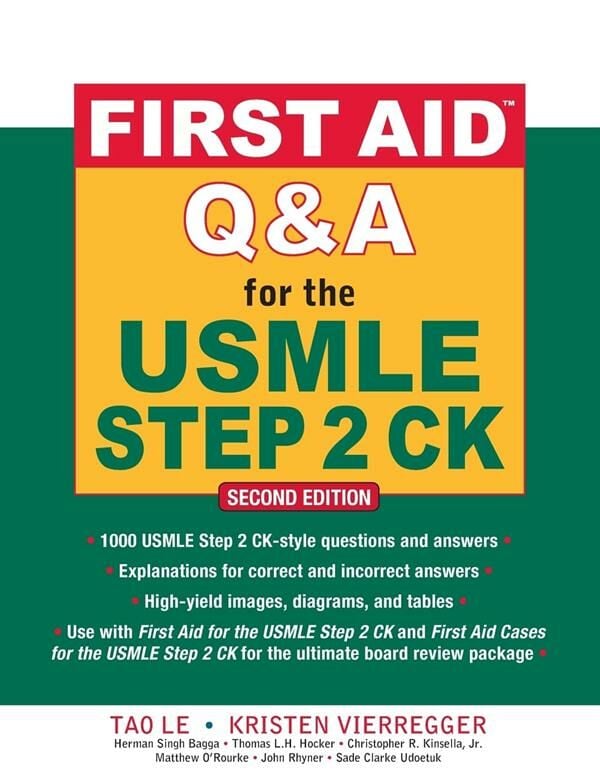 First Aid Q&A for the USMLE Step 2 CK, Second Edition