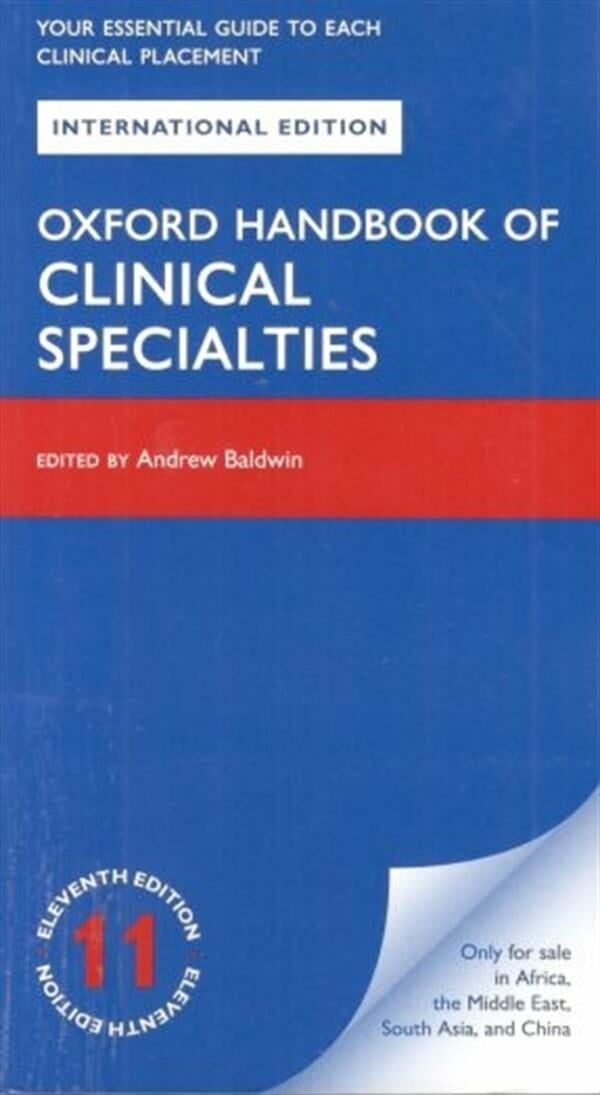 Oxford Handbook Of Clinical Specialities 11E