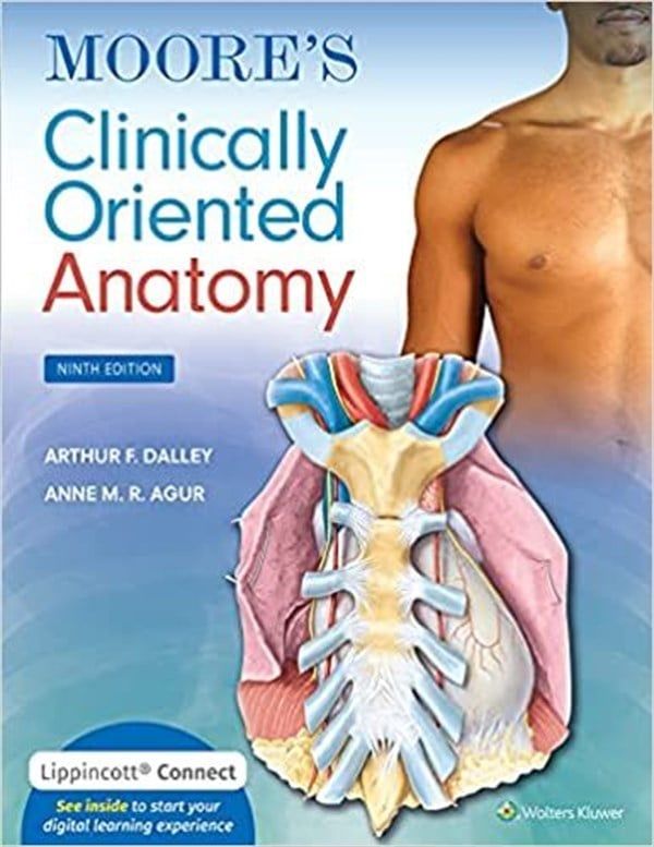 Moore's Clinically Oriented Anatomy, ninhth edition, International Edition
