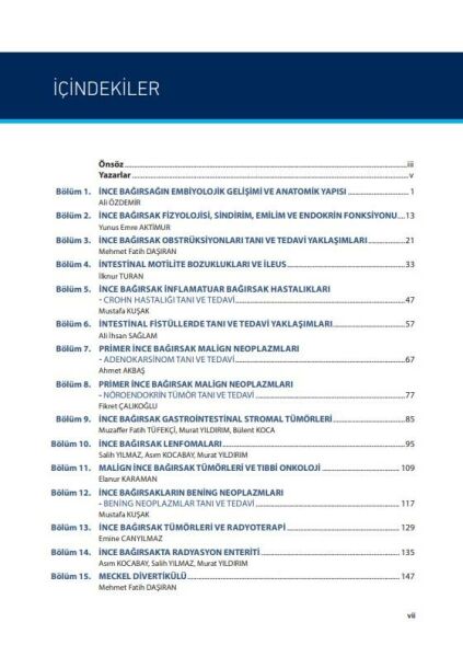 İnce Bağırsak Hastalıkları