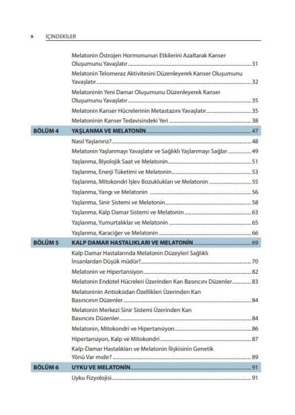 Karanlıkta Uyku, Melatonin ve Sağlık