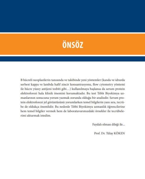 Serum Protein Elektroforezi: Pratik Bilgiler