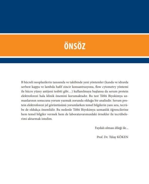 Serum Protein Elektroforezi: Pratik Bilgiler