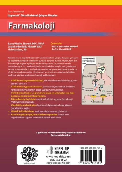 Lippincott Görsel Anlatımlı Çalışma Kitapları Farmakoloji