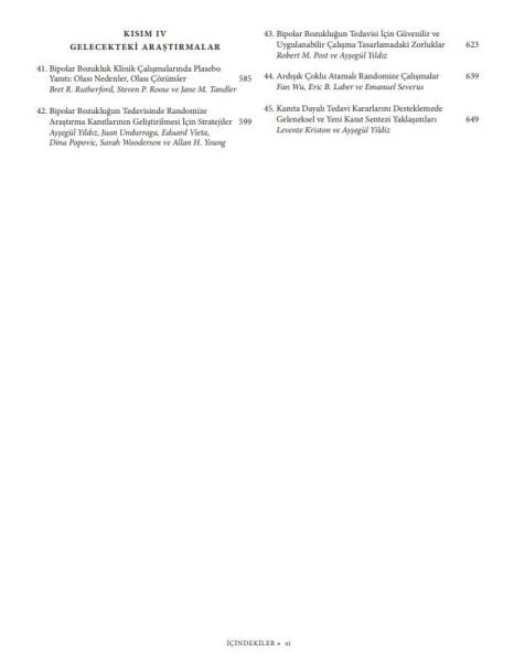 Bipolar Bozukluğun Tarihçesi, Nörobiyolojisi ve Tedavisi