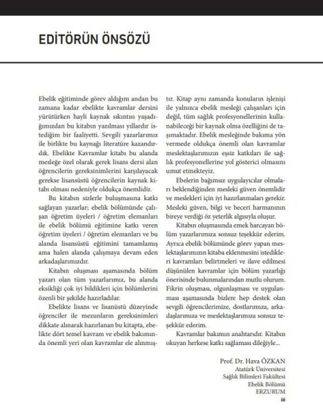 Ebelikte Kavramlar