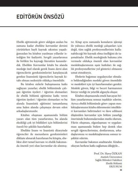 Ebelikte Kavramlar