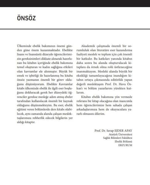 Ebelikte Kavramlar