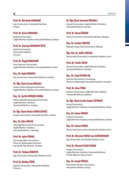 Cerrahi Yoğun Bakım Hemşireliği