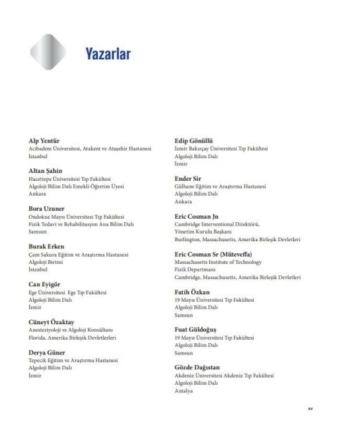 Algolojide Girişimsel Yöntemler 2.Baskı