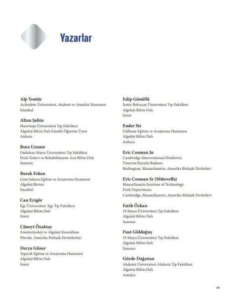 Algolojide Girişimsel Yöntemler 2.Baskı