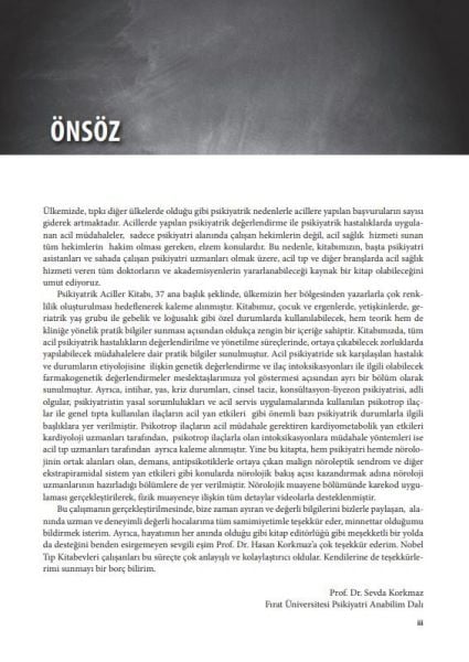 Psikiyatrik Acillere Yaklaşım