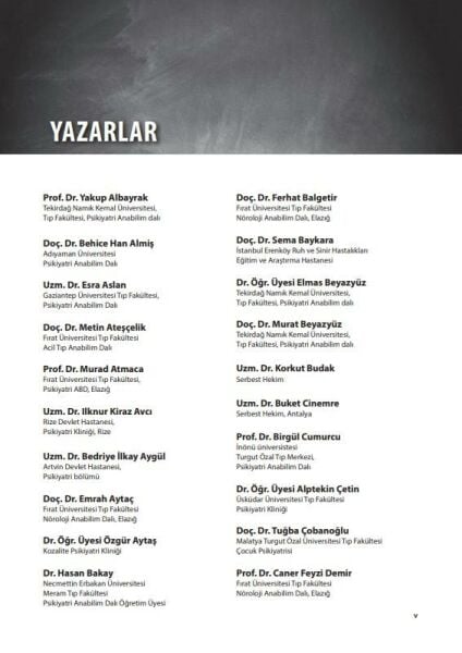 Psikiyatrik Acillere Yaklaşım