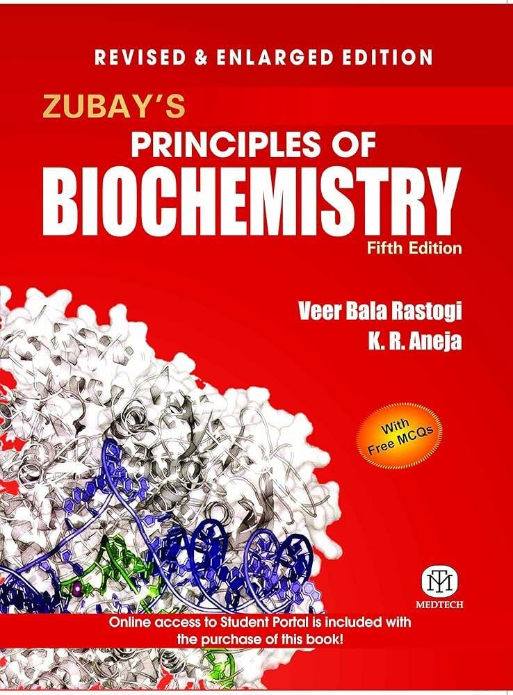 Zubay's Principles Of Biochemistry, 5Th Edition