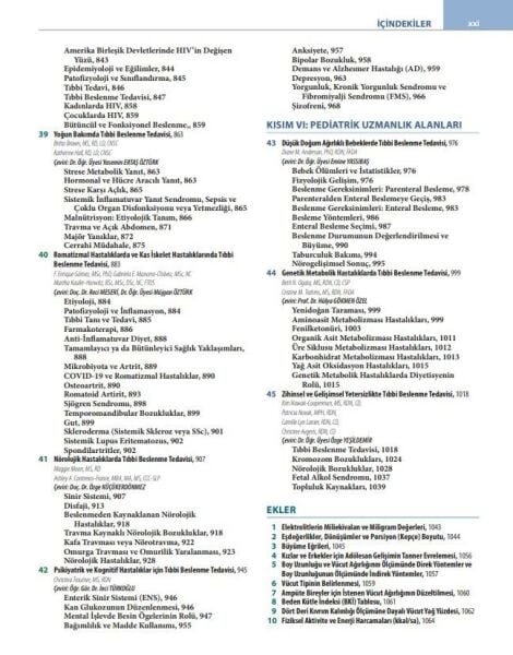 Krause ve Mahan Besin ve Beslenme Bakım Süreci