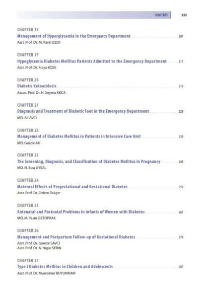 Current Perspective on Diabetes Mellitus i