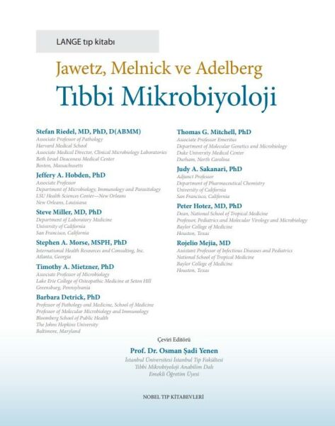 Jawetz, Melnick ve Adelberg Tıbbi Mikrobiyoloji