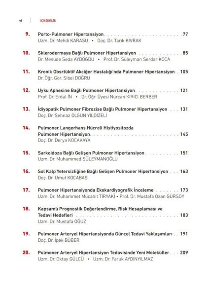 Pulmoner Vasküler Hastalıklara Bakış