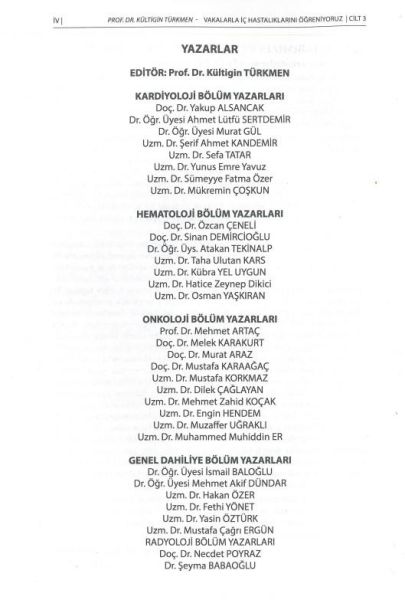 Vakalarla İç Hastalıklarını Öğreniyoruz Cilt: 3