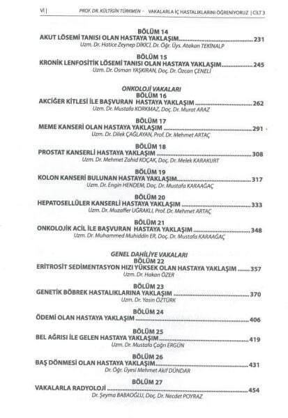 Vakalarla İç Hastalıklarını Öğreniyoruz Cilt: 3