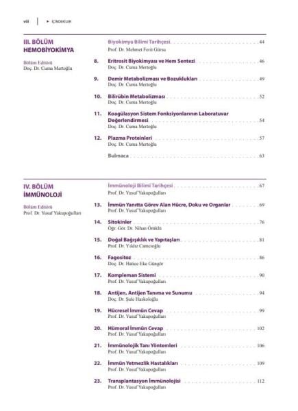 Temelden Kliniğe Hemopoietik Sistem