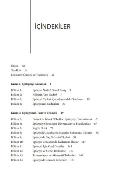 Çocuklarda Epilepsi-Her Ailenin Bilmesi Gerekenler