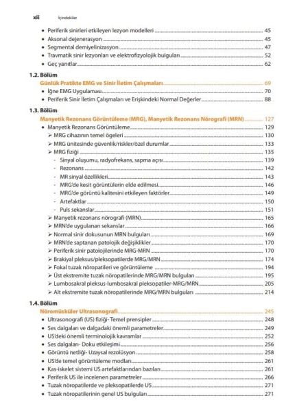 Radikülopati, Pleksopati ve Tuzak Nöropatilerde Klinik – EMG - Görüntüleme