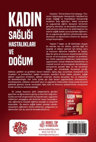 Kadın Sağlığı, Hastalıkları ve Doğum: Bilgiden Uygulamaya (Videolarla Destekli İnteraktif Eğitim Rehberi)
