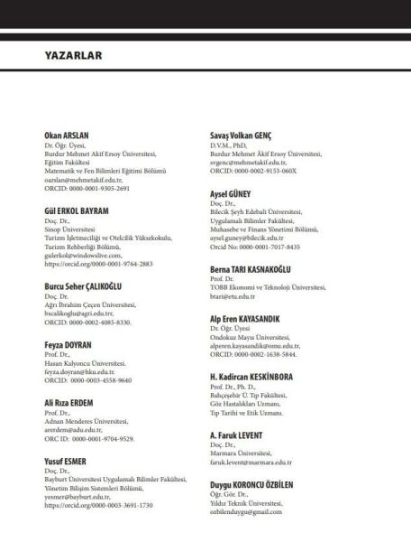 Akademik Etik ve Bilim