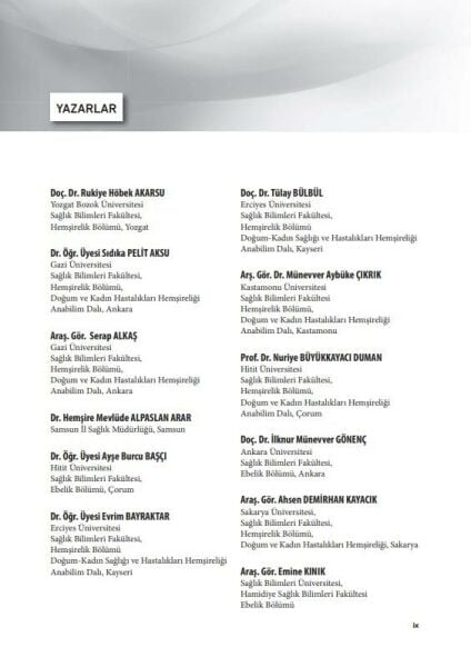 Jinekolojik Onkoloji Hemşireliği