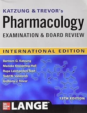KATZUNG AND TREBORS PHARMOCOLOGY EXAMİNAT