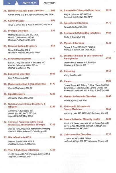 CURRENT Medical Diagnosis and Treatment 2025