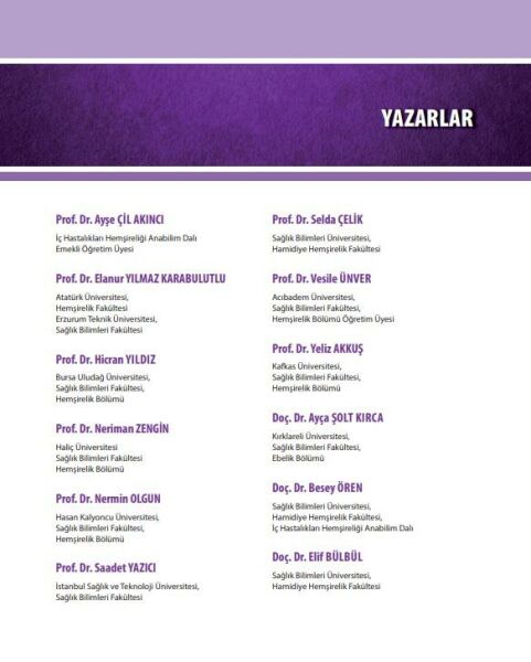 İç Hastalıkları ve Kadın Sağlığı Genişletilmiş ve Güncellenmiş 2. Baskı